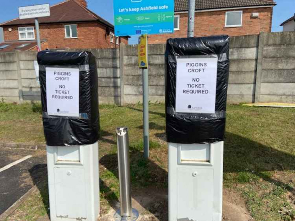 The current state of the machines in Piggins Croft car park. Photo Credit: Tom Surgay