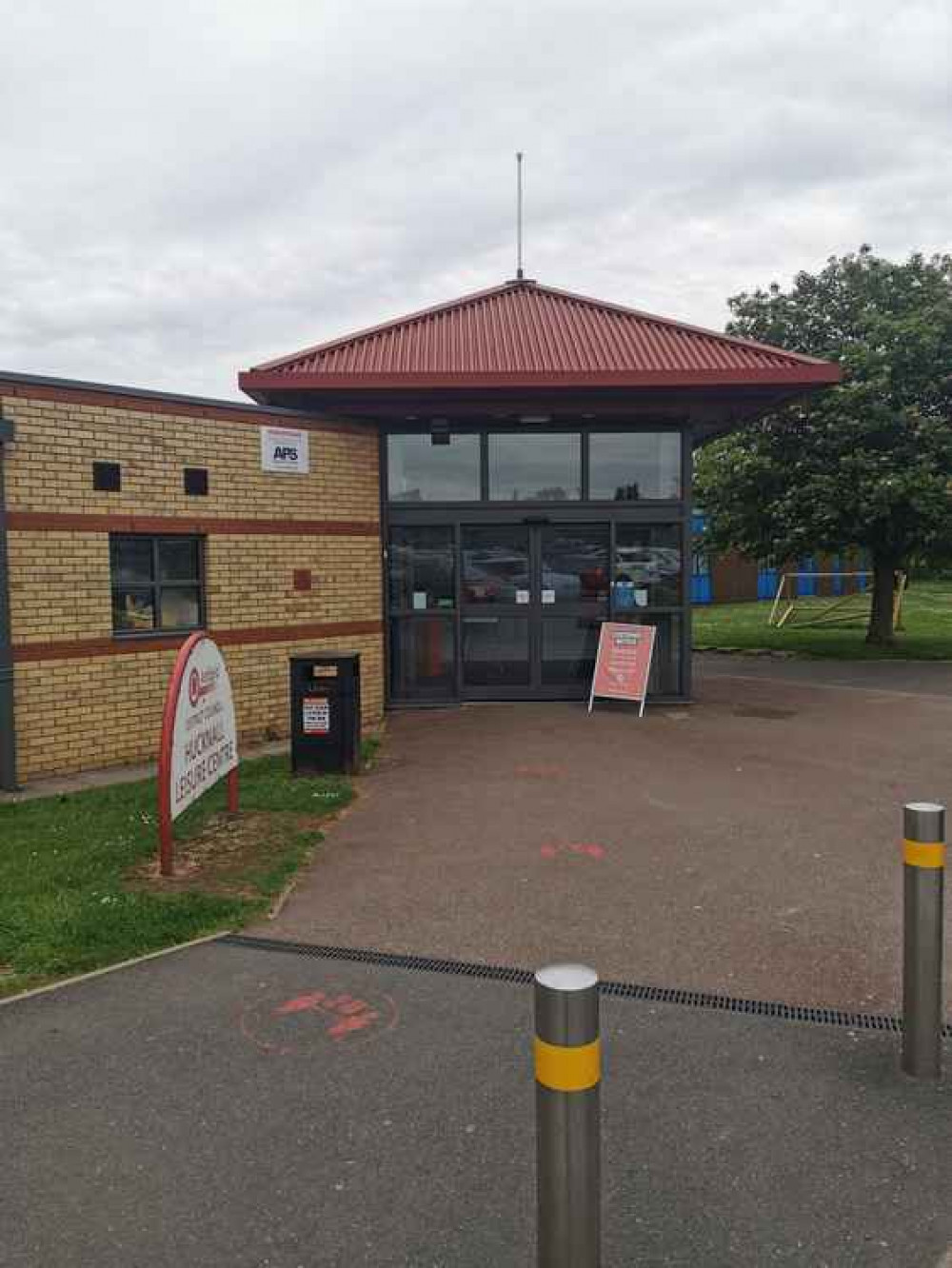 A view of the outside of Hucknall Leisure centre. Photo courtesy of Everyone Active.