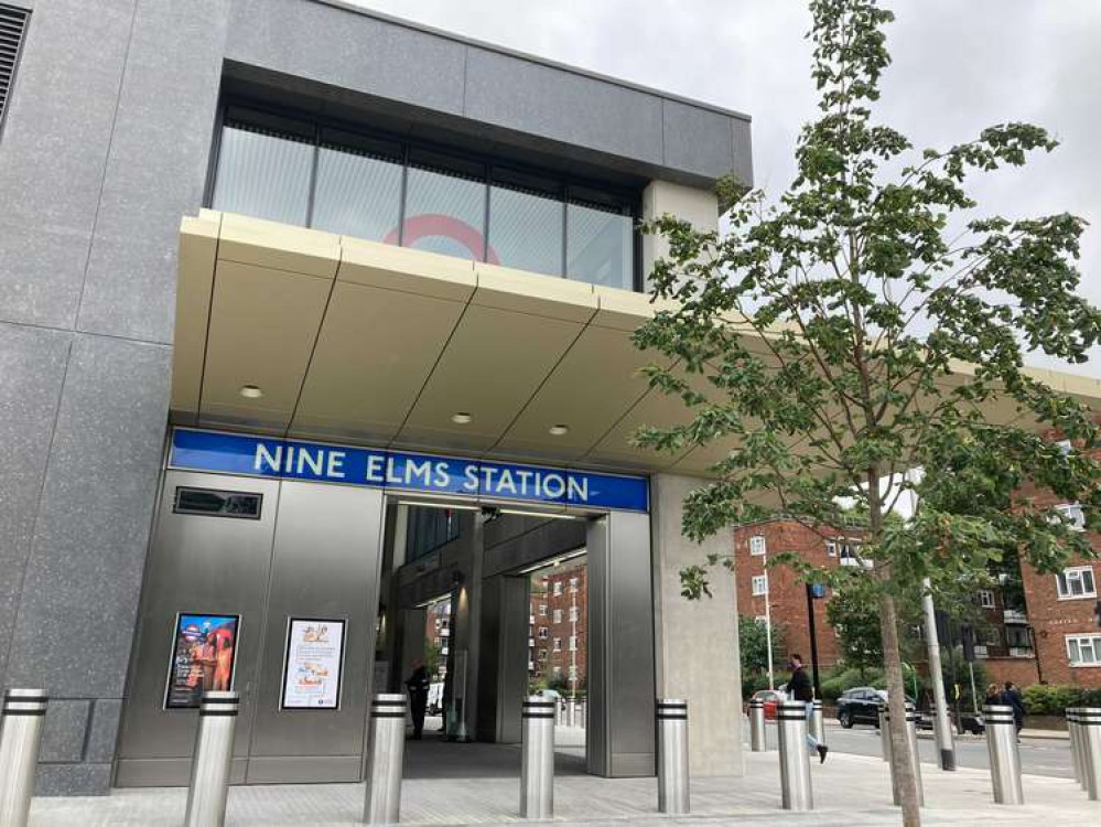 Nine Elms tube station is a part of the new northern line extension (credit: James Mayer)