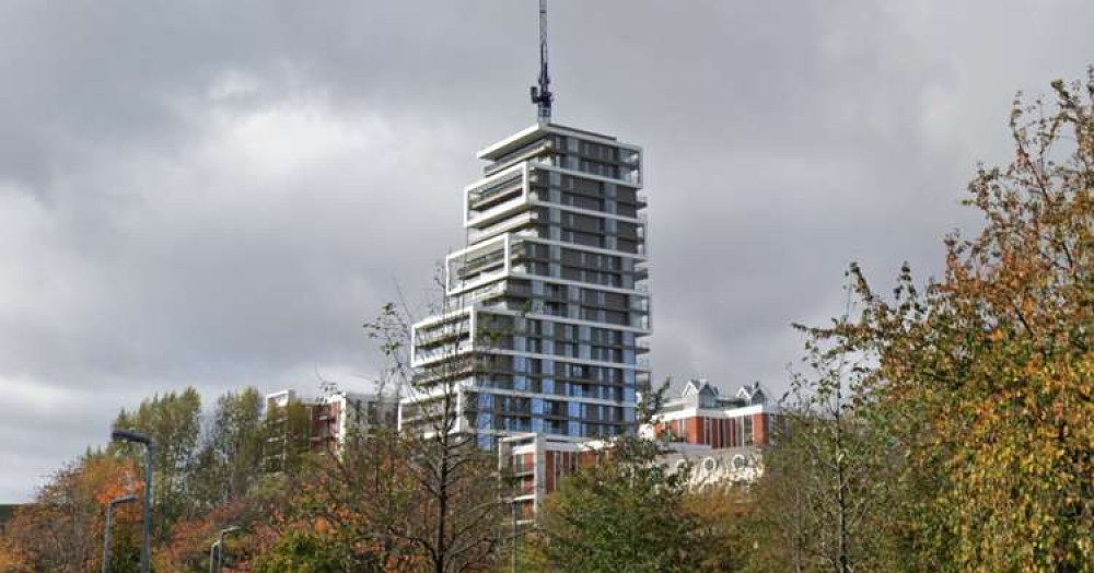 The Battersea building in York Gardens (credit: Google Street View)