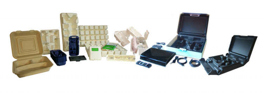 A selection of the extensive array of thermoformed packaging made by Fibrepak. Photo courtesy of TEQ.