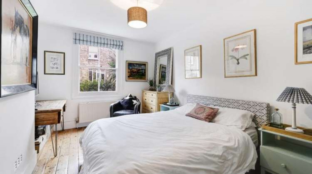 The property features three double bedrooms (credit: Savills) The property features three double bedrooms (credit: Savills)