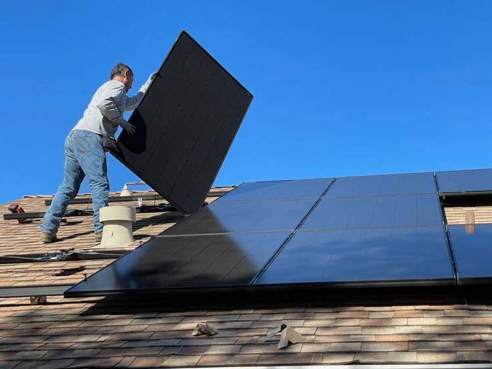 Letchworth: Solar panels installed on council offices in Gernon Road. CREDIT: Unsplash