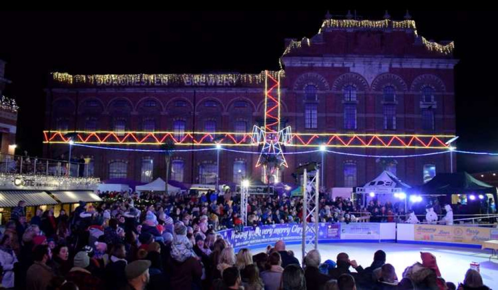 Christmas returns to Dorchester's Brewery Square with light illuminations