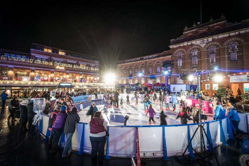 There's still time to enjoy some ice skating at Dorchester's Brewery Square There's still time to enjoy some ice skating at Dorchester's Brewery Square