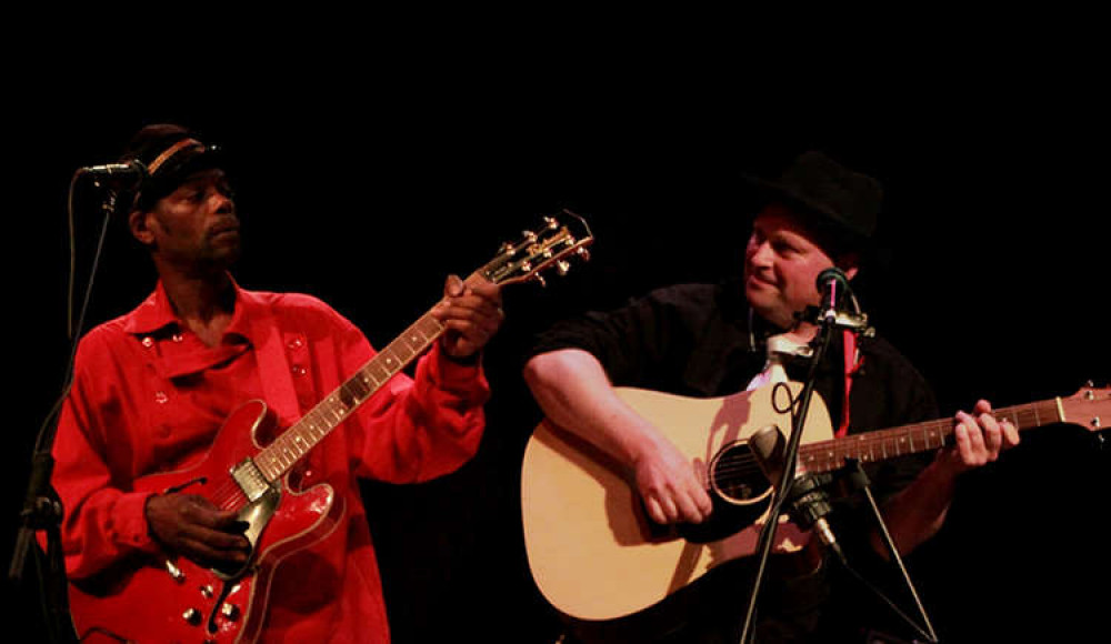 Blues duo Stompin' Dave and Earl Jackson to perform at Dorchester Corn Exchange