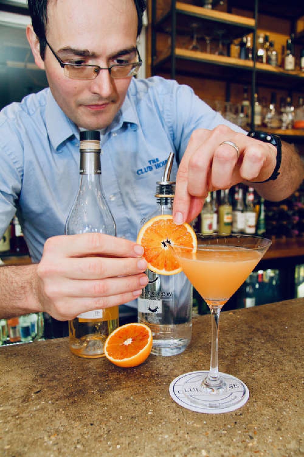 Creating the new 'Romeo' cocktail