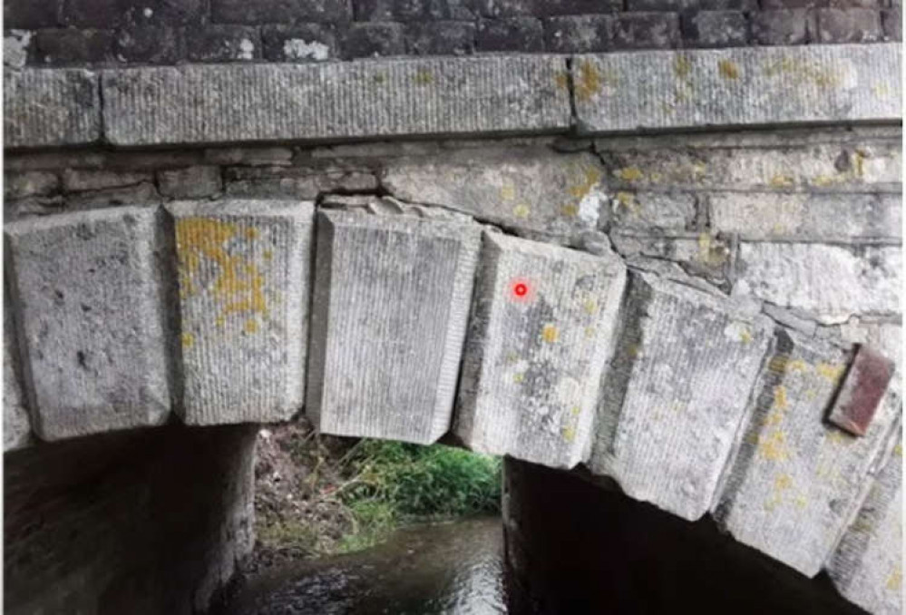 The bridge to be repaired on the old Sherborne Road from Dorchester (Image: courtesy Dorset Council)