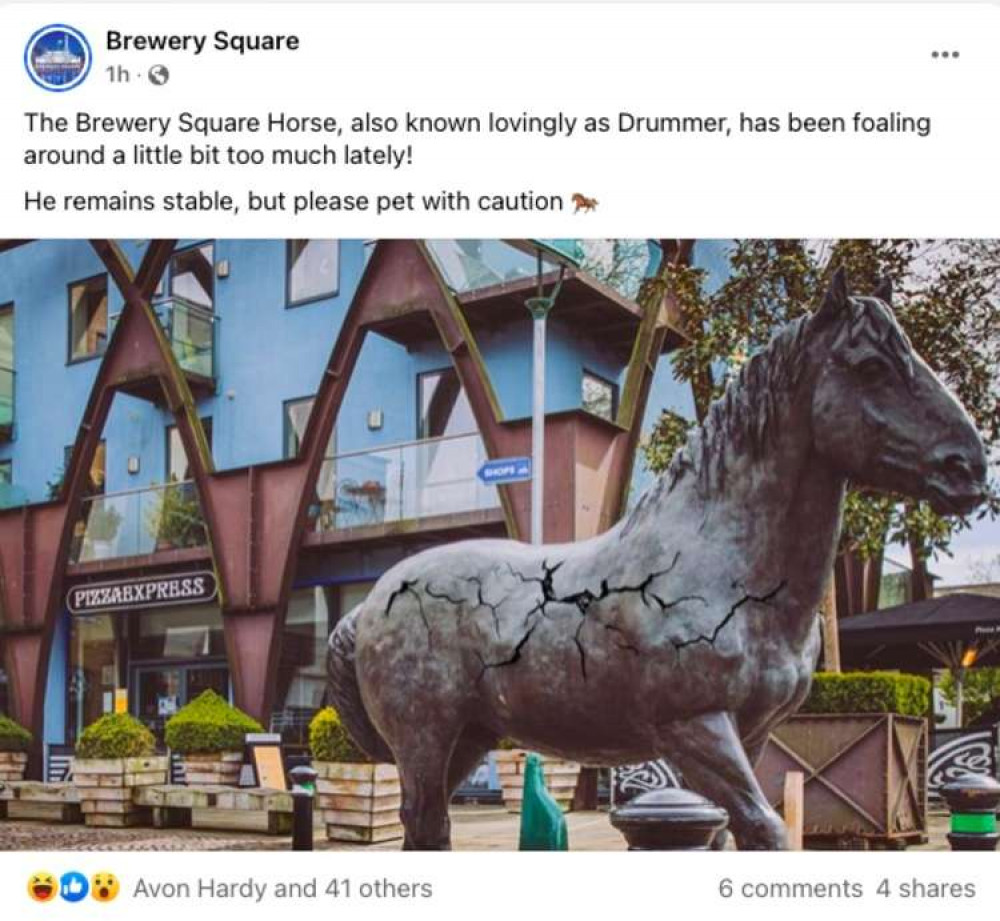 Brewery Square's April Fools' joke