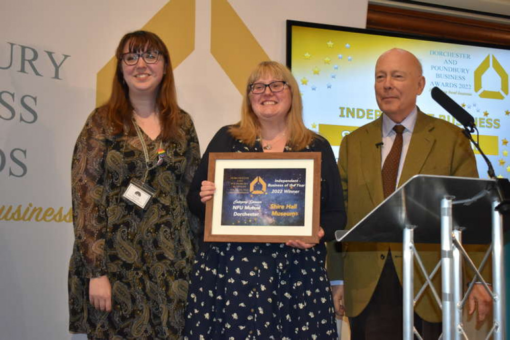 Shire Hall Museum won the Independent Business award