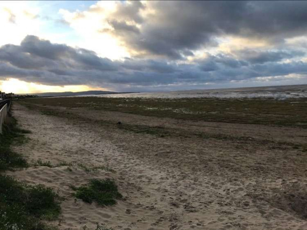 Hoylake beach photographed in November last year