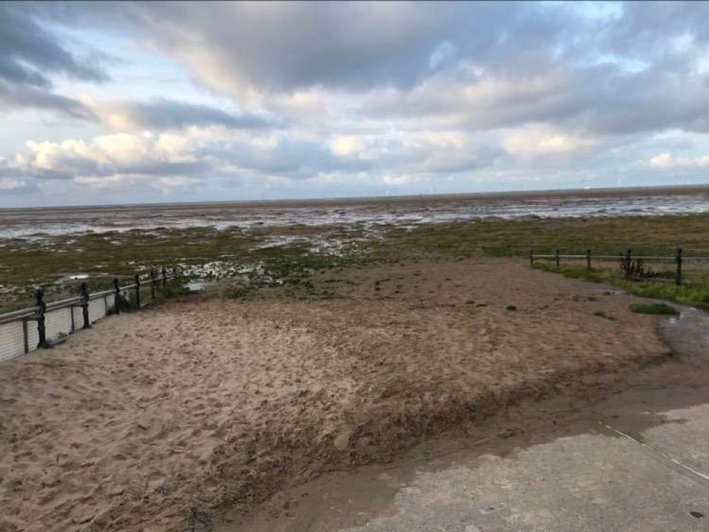 Hoylake beach photographed in November last year