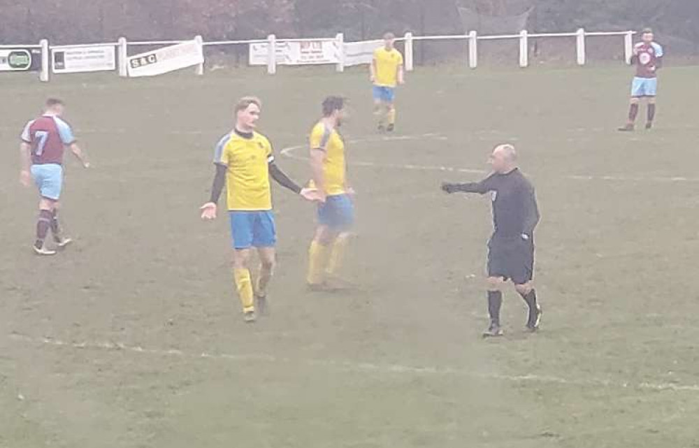 Heswall Reserves in action at the weekend