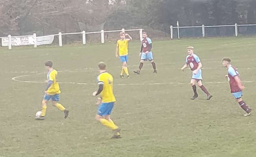 Heswall Reserves in action at the weekend