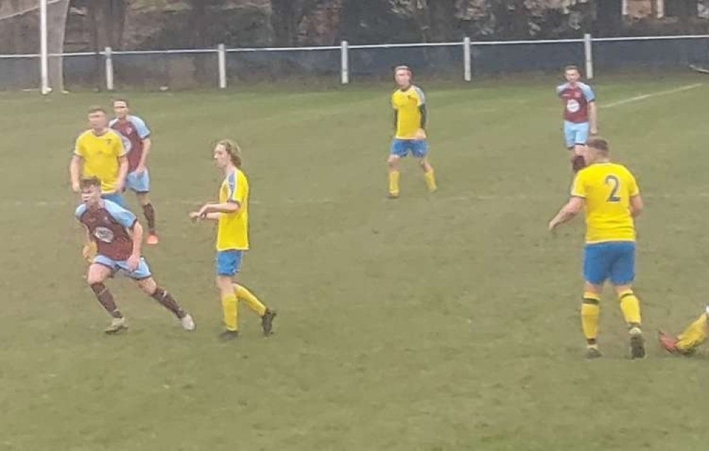 Heswall Reserves in action at the weekend