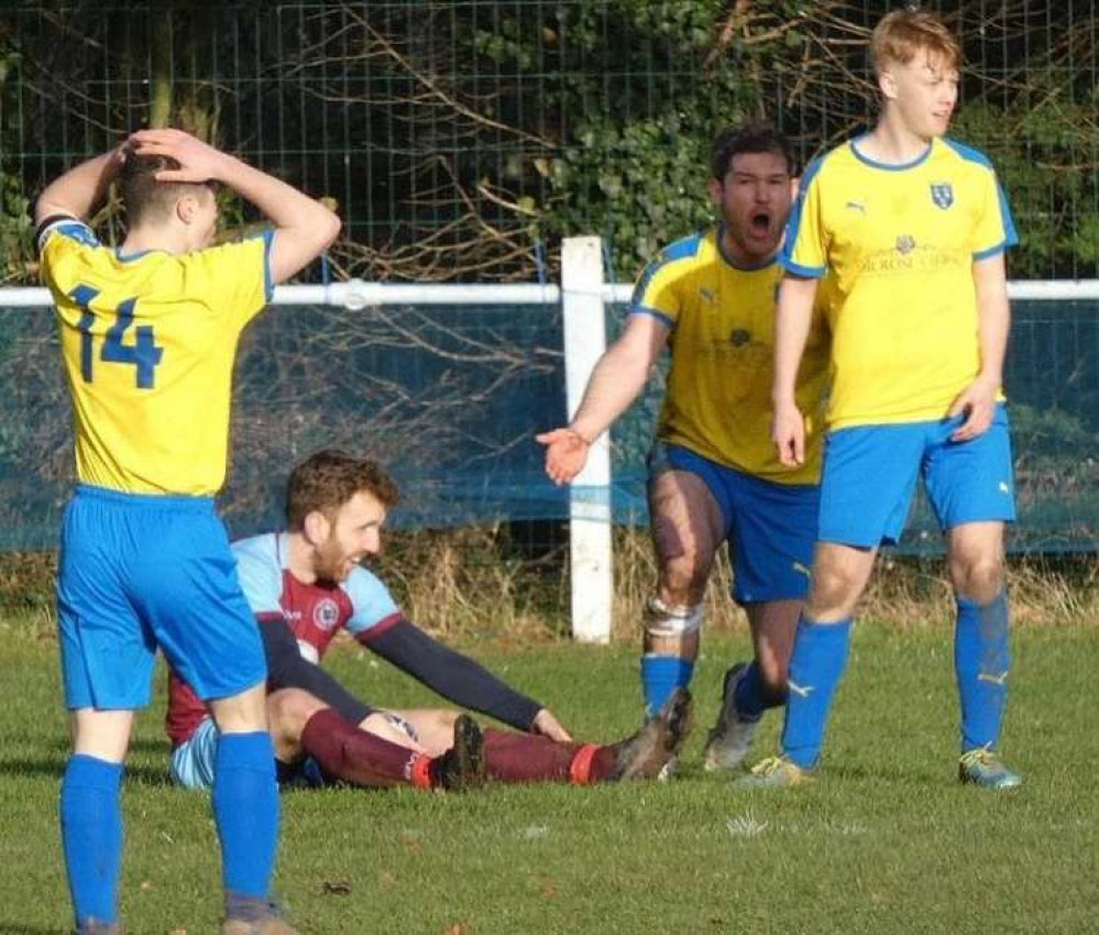 Heswall Reserves vs Neston Nomads - Picture: Bob Shaw