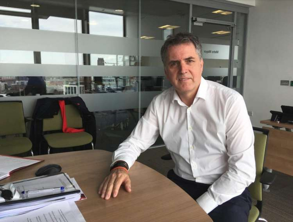 Liverpool Combined Authority Metro Mayor Steve Rotheram