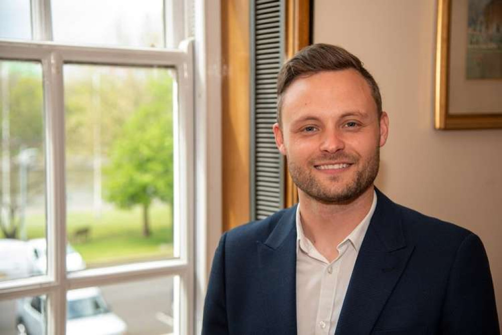 Nottinghamshire County Council Leader Ben Bradley MP (pictured) who backed the freeport plans. Photo courtesy of Nottinghamshire County Council.