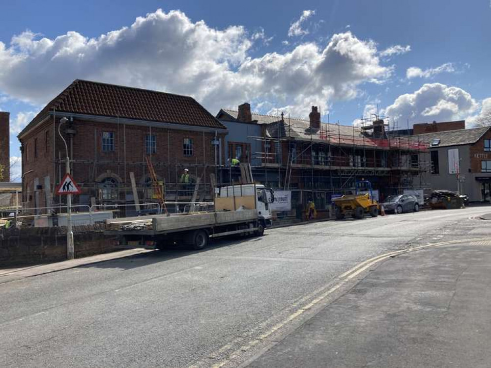 The new Wetherspoon pub where work continues