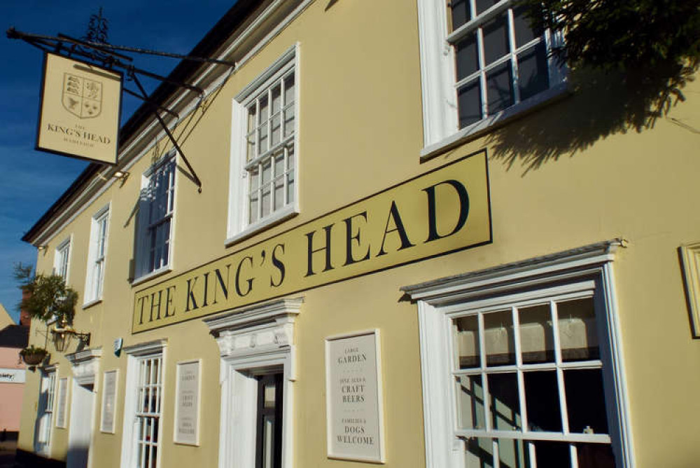 Kings Head in Hadleigh High Street has reopened