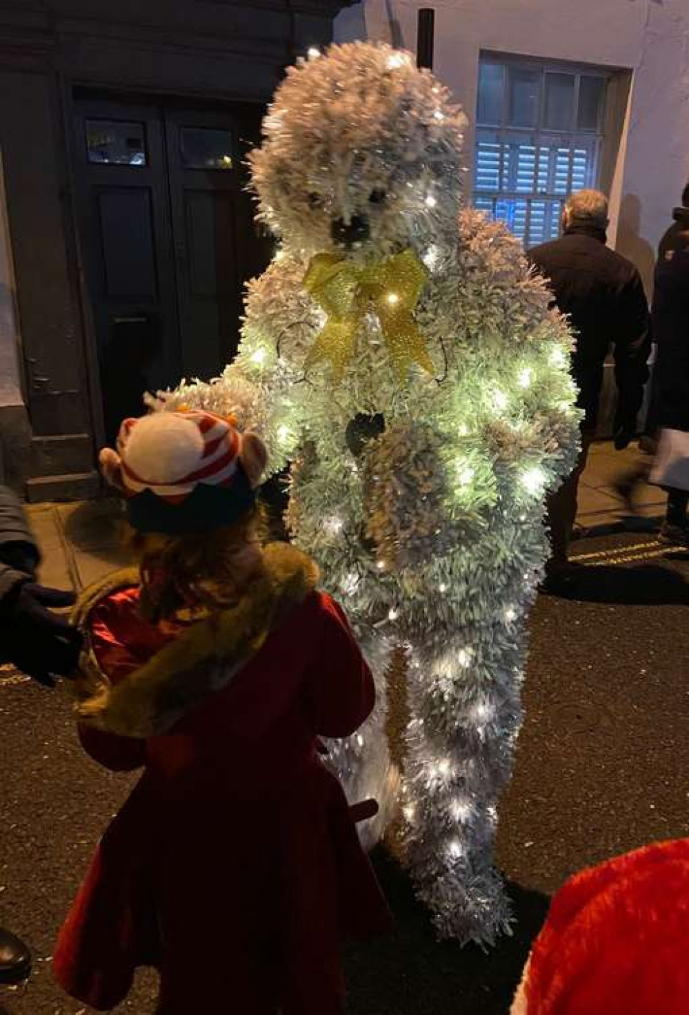 A frost giant at the Christmas Fayre