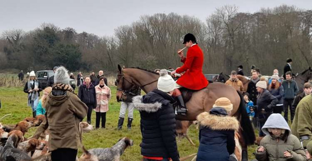 Big turn out for hunt