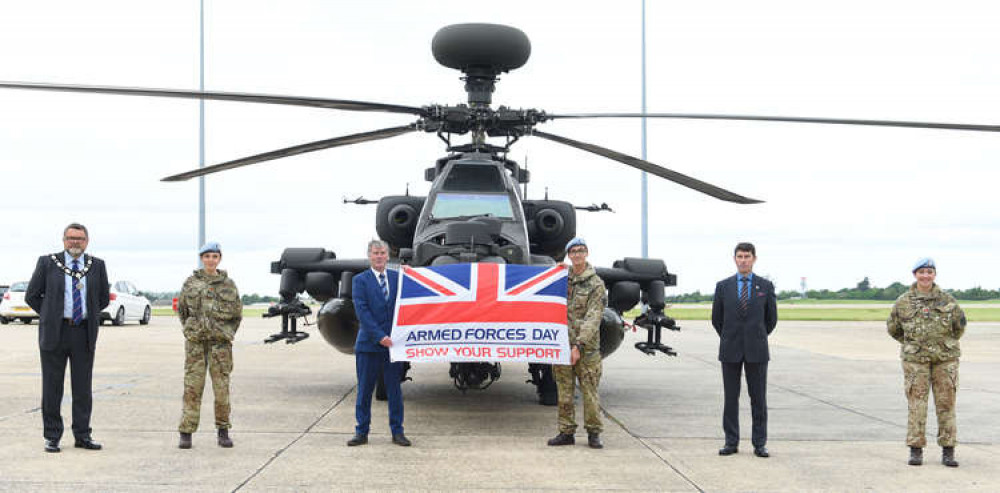 Hadleigh has close links with Wattisham Flying Station