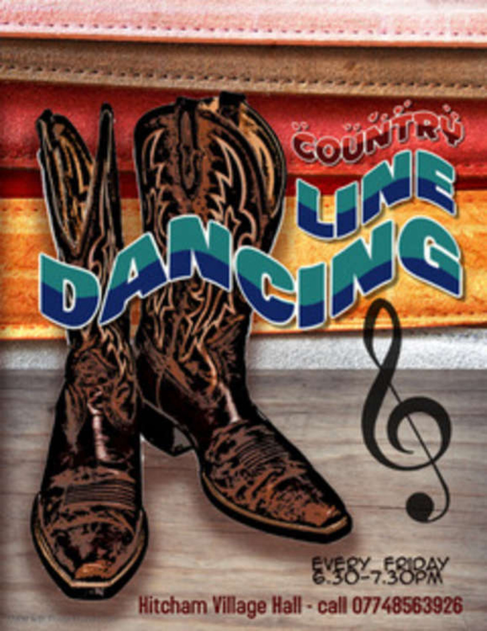 Boot stompin' at Hitcham Village Hall