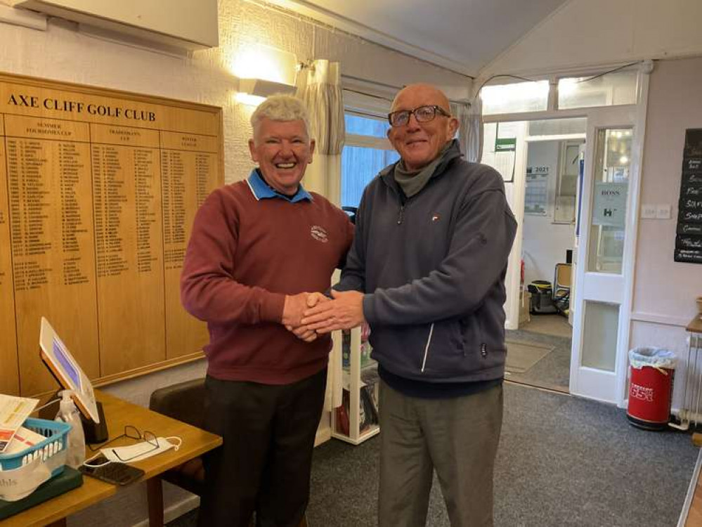 Captain Joh Hannor with John Purdey