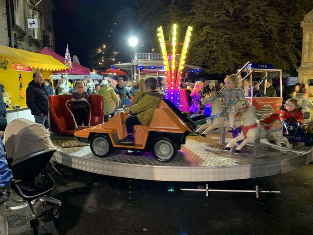 The merry-go-round provided by Herberts Funfair was particularly popular The merry-go-round provided by Herberts Funfair was particularly popular