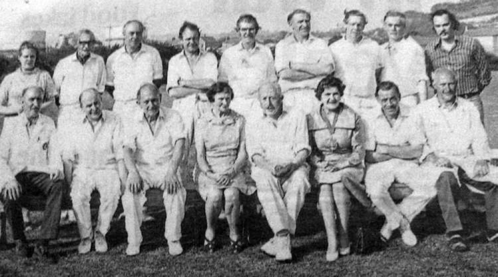 Vernon's Veterans run by Vernon Payne with the late Tim Moulding in the back row, fifth from the right)