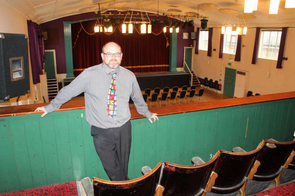 Leigh Conley, manager of Axminster Guildhall