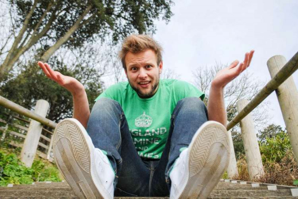 Axminster comedian Tom Glover is hosting monthly comedy nights at Axminster Guildhall Axminster comedian Tom Glover is hosting monthly comedy nights at Axminster Guildhall