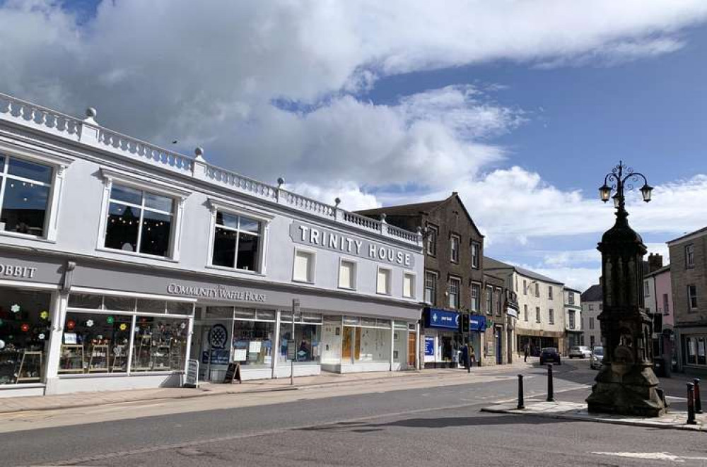 The Community Waffle House in Trinity House was one of several Axminster organisations to benefit