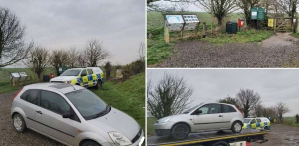 Officers seized the vehicle on Wednesday (Photo: Essex Police) Officers seized the vehicle on Wednesday (Photo: Essex Police)
