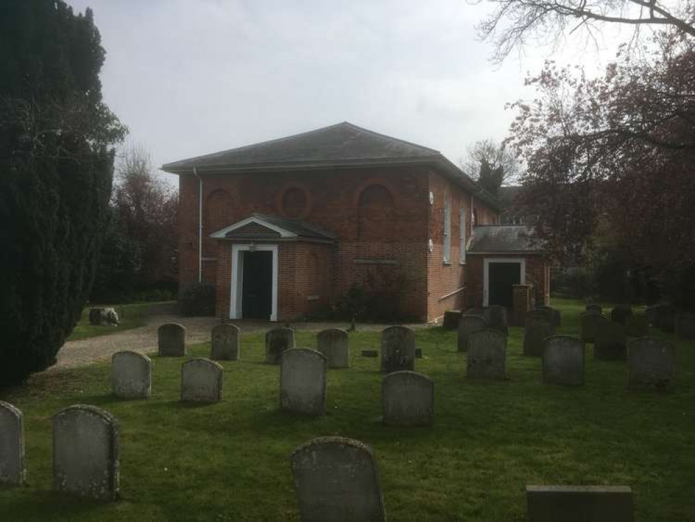 The simple outlines of the Friends Meeting House