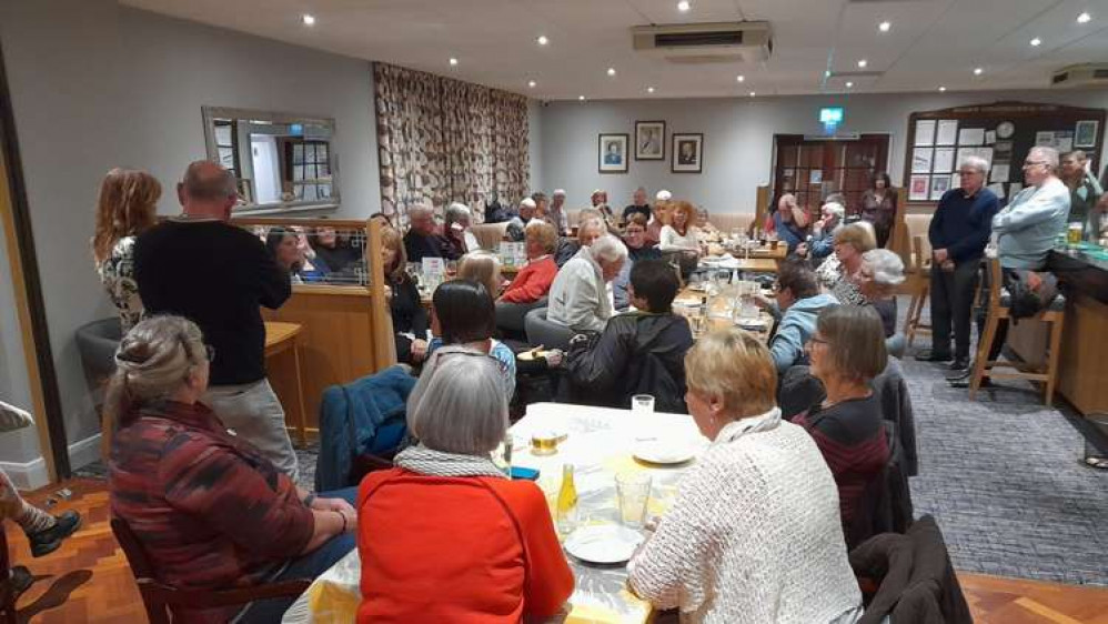 Volunteers packed the room at the Constitutional Club (Photo: Martin Harvey)