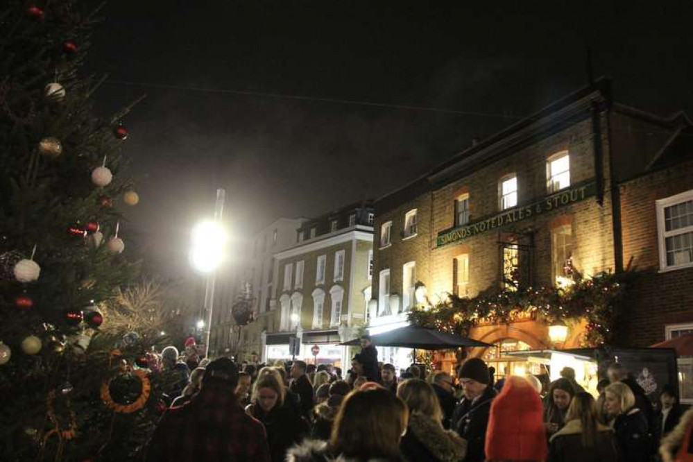 Hundreds arrived for the festivities in Clapham Old Town (Image: Issy Millett, Nub News)