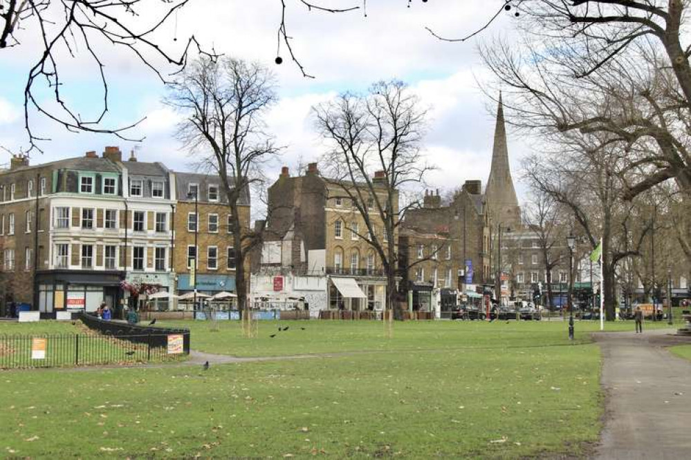 A man was found unconscious near Holy Trinity Church in the early hours of Tuesday morning (Image: Issy Millett, Nub News)