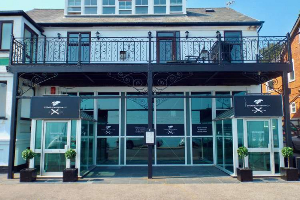 Felixstowe's Steak, Lobster & Co has closed (Picture credit: Nub News)