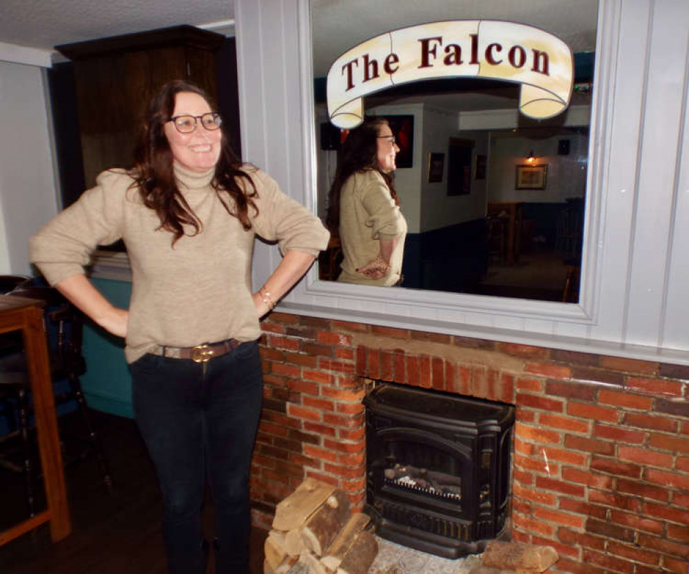 Tina Owen, new Falcon landlady