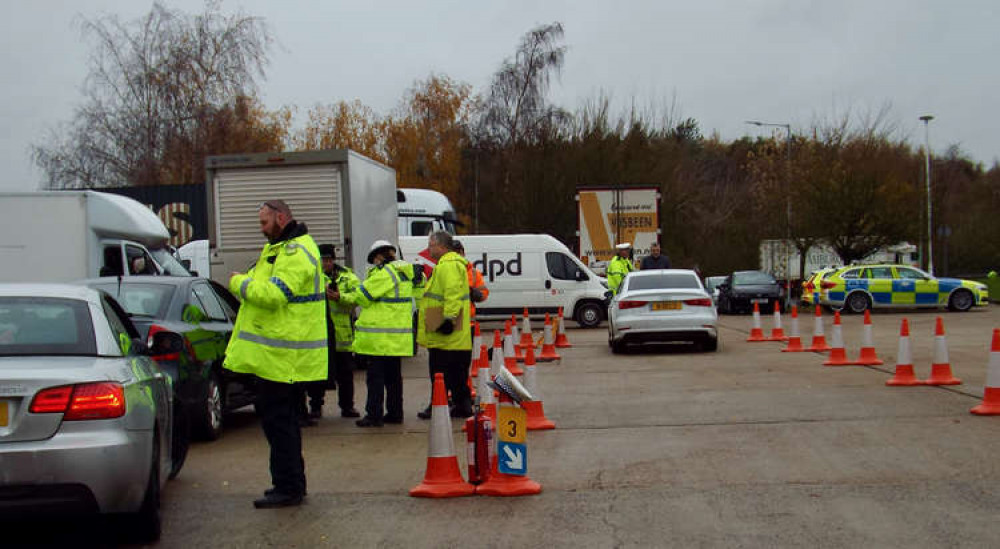 Motorists stopped and reported for a number of offence in Operation Alliance