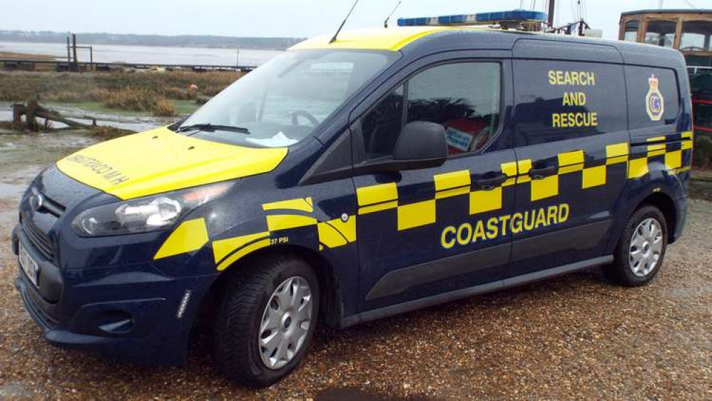 Felixstowe Coastguard were involved