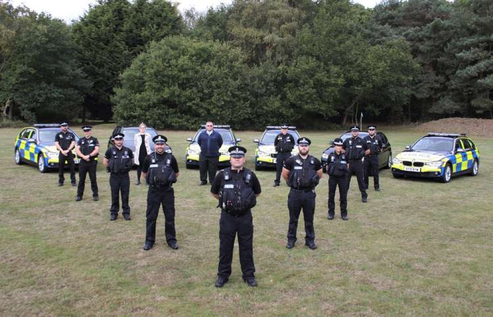 Suffolk police Sentinel team