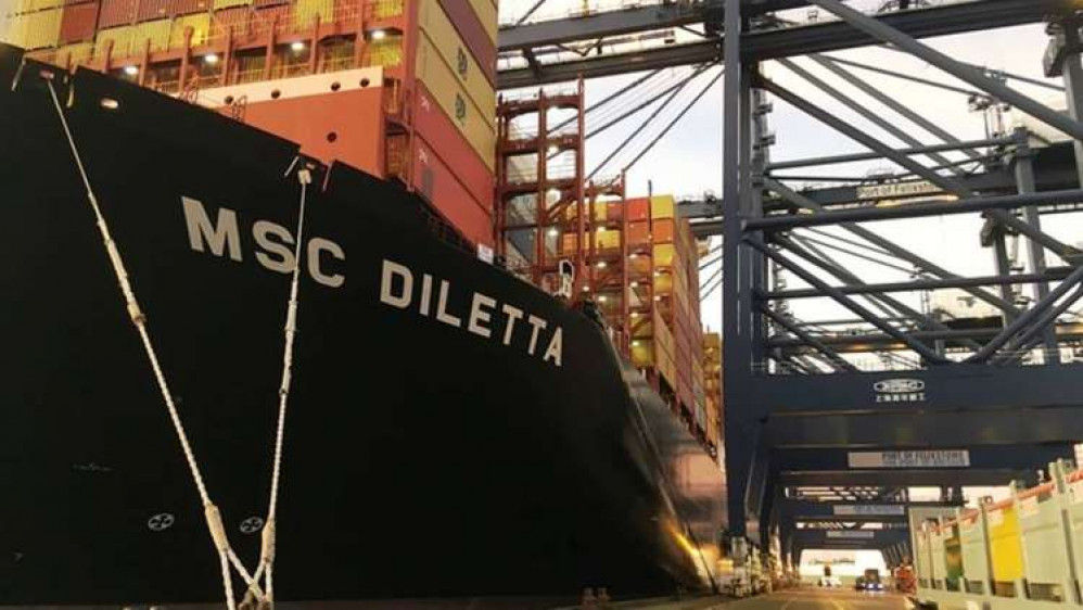 MSC Diletta (Picture credit: Port of Felixstowe)