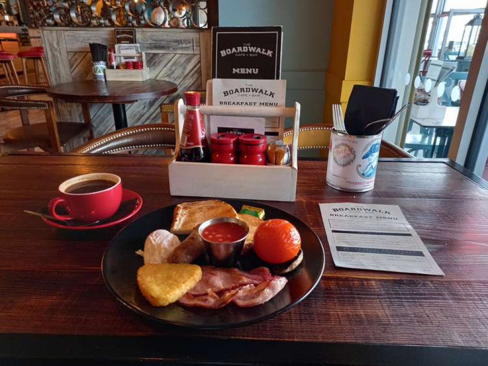 Breakfast at the Boardwalk is an affair to remember (Picture credit: Felixstowe Nub News)