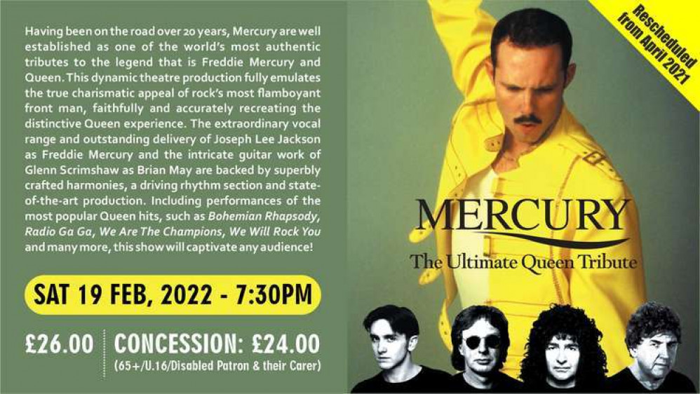 Mercury will rock you at the Spa Pavilion