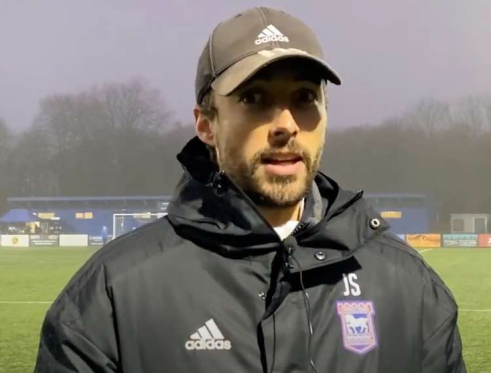 ITFC Women's manager Joe Sheehan