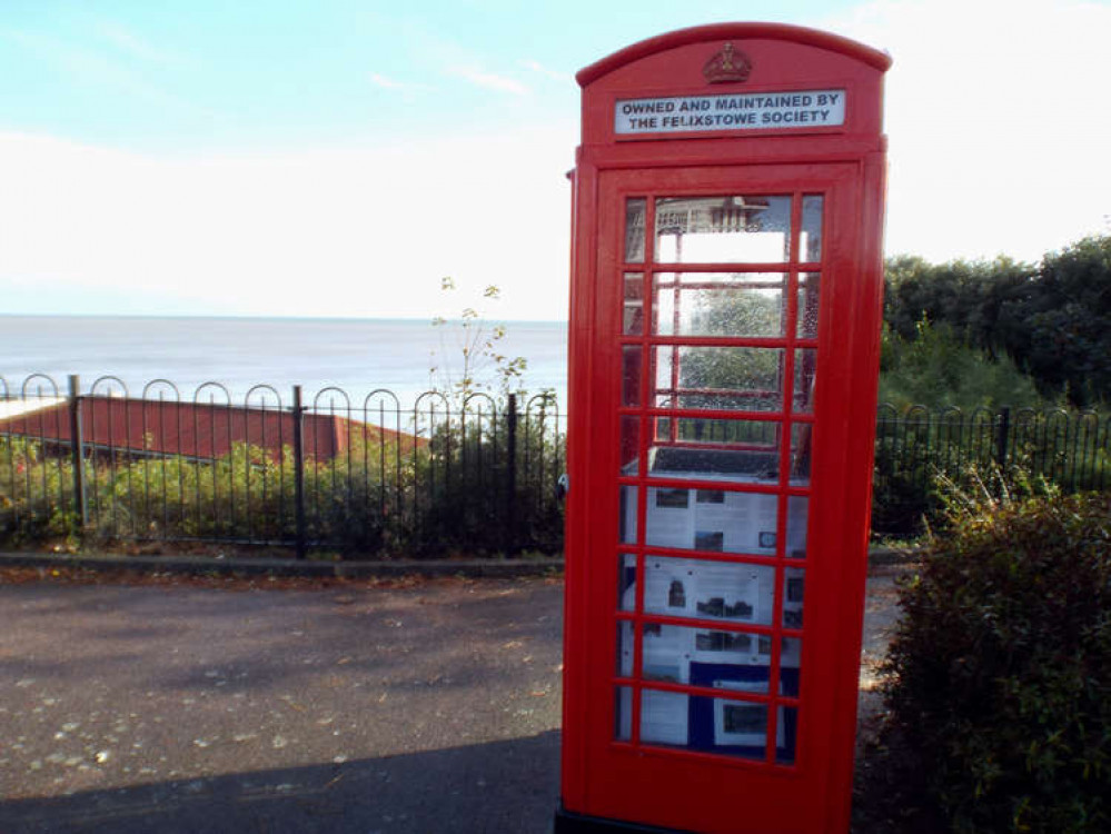 Felixstowe Society red phone box