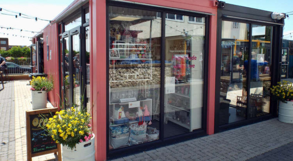 Felixstowe's Beach Street businesses in Click It Local scheme (Picture credit: Nub News)